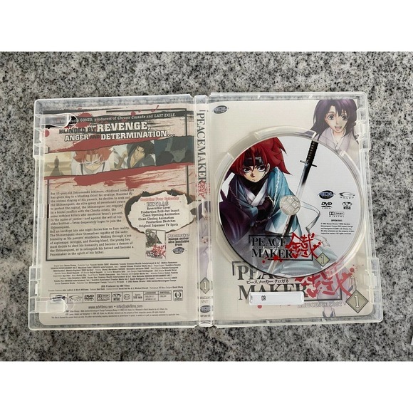 Peacemaker - Vol. 1: Innocence Lost (DVD, 2004) Anime - Picture 3 of 4